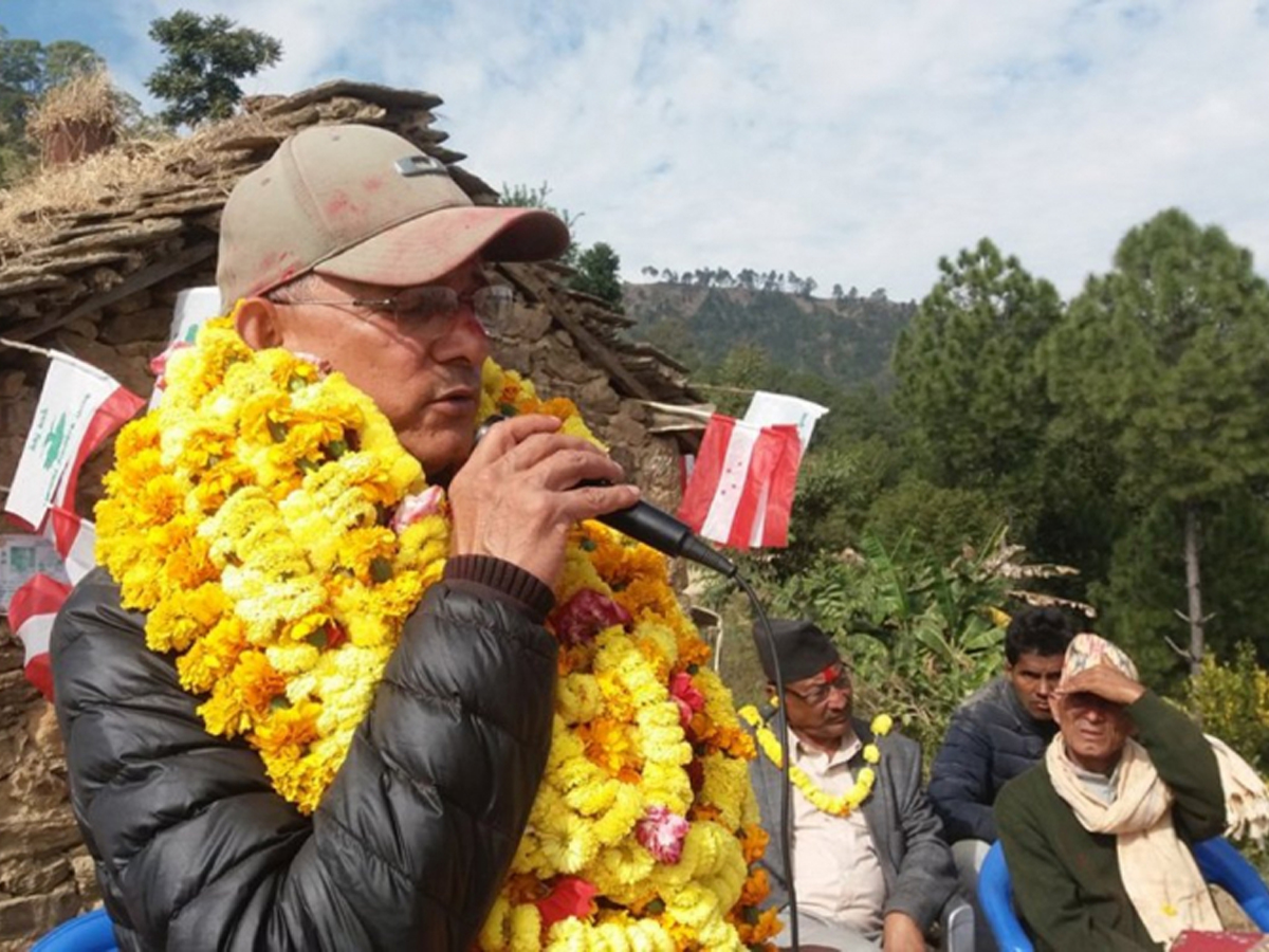 कैलाली -४ मा गठबन्धनका उम्मेदवार बलायर बिजयी